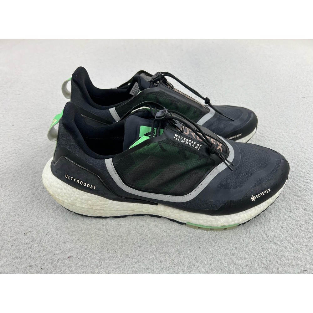 Adidas Ultraboost GTX Shoes Mens Size 13 Black Gore-Tex Zip Trail Running GX9127